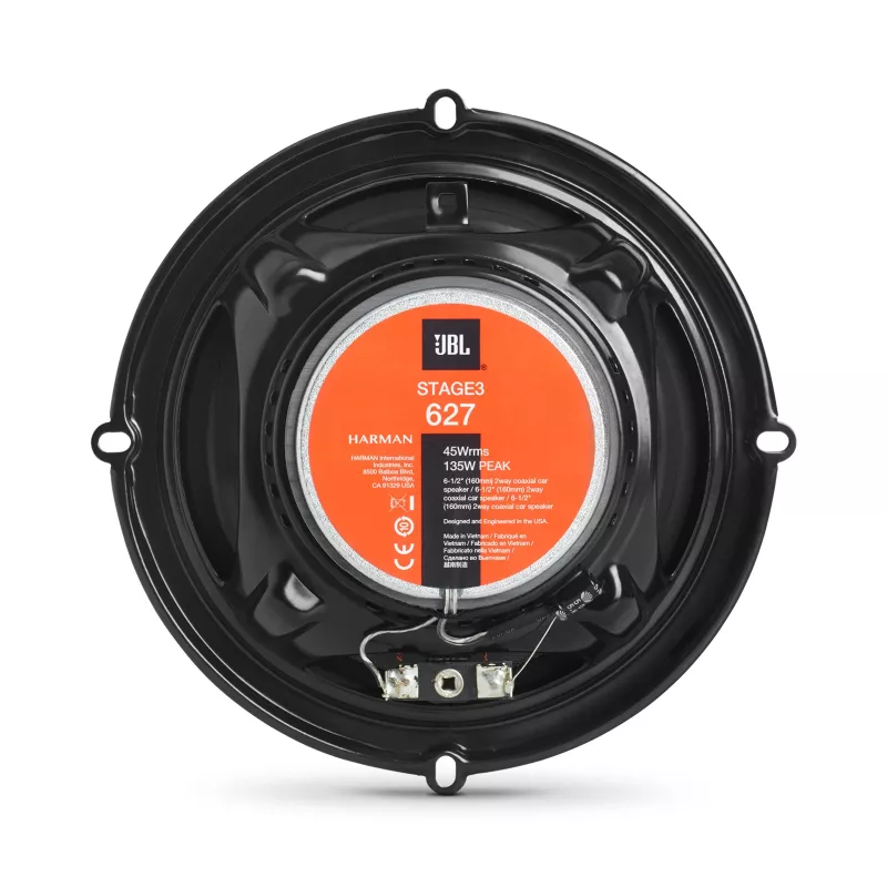 JBL Stage3 627 auto kõlar Ümar 2-suunaline 225 W 2 tk