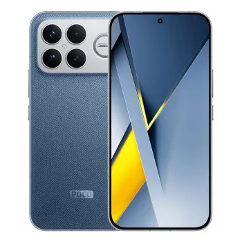 Nutitelefon POCO F8 Ultra – Snapdragon 8 Elite Gen 5, 12 GB RAM, 256 GB, 6,9 tolli 2608×1200, Dual SIM, 5G, 50 MP kolmekordne kaamera, 6500 mAh, sinine