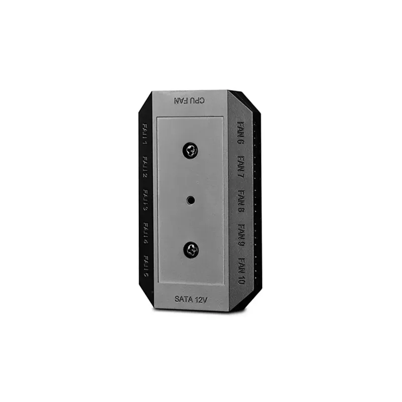 Ventilaatori kontroller DeepCool FH-10, 4-kontaktiline ventilaatoripistik, must, 80×46×15 mm