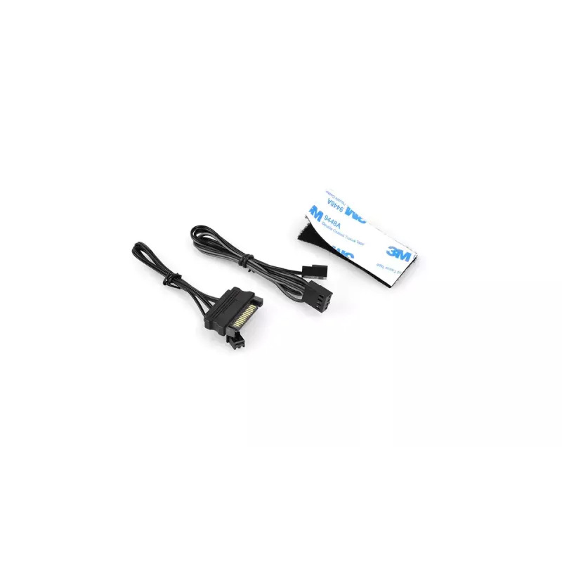 Ventilaatori kontroller DeepCool FH-10, 4-kontaktiline ventilaatoripistik, must, 80×46×15 mm