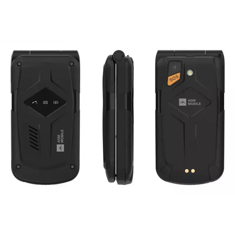 Mobiiltelefon AGM M10 2.4 tolli Dual SIM must