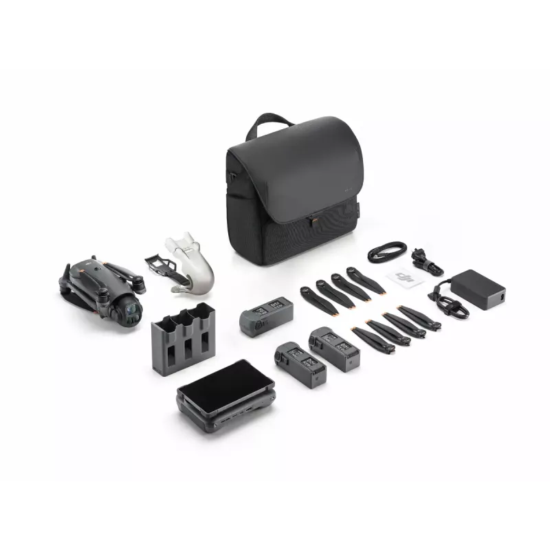 DJI Mavic 4 Pro 512 GB Creator Combo (DJI RC Pro 2) droon (kvadrokopter) – hall, 4 rootorit, 100 MP, 12288×8192 px, 6654 mAh aku, 41000 m ulatus, 27 m/s, 1,063 kg