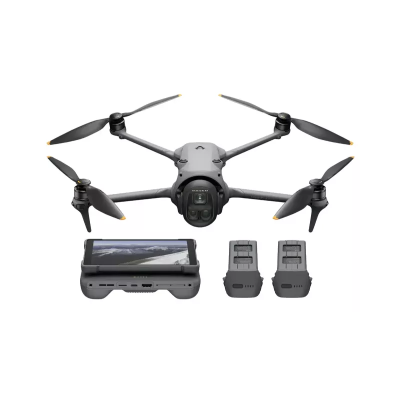 DJI Mavic 4 Pro 512 GB Creator Combo (DJI RC Pro 2) droon (kvadrokopter) – hall, 4 rootorit, 100 MP, 12288×8192 px, 6654 mAh aku, 41000 m ulatus, 27 m/s, 1,063 kg