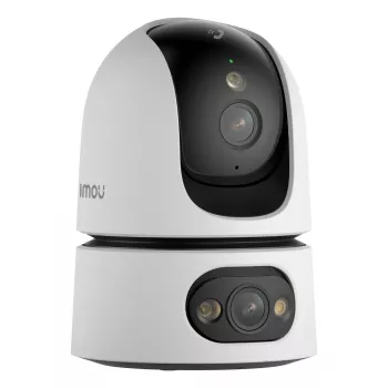 IP turvakaamera IMOU Ranger Dual Pro 6MP — Siseruumi lauale, 2304×1296, 3,6 mm, 8× digitaalne suum, 91°×47° vaatenurgad