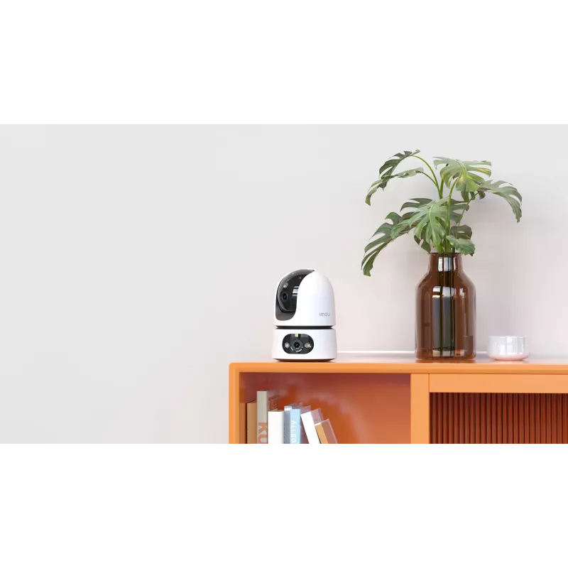 IP turvakaamera IMOU Ranger Dual Pro 6MP — Siseruumi lauale, 2304×1296, 3,6 mm, 8× digitaalne suum, 91°×47° vaatenurgad