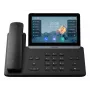 IP-telefon Yealink Yealink-SIP-T88W Pro — Android, 7-tolline (1024×600) LCD, juhtmega ja juhtmeta telefonitoru, Bluetooth, PoE, must