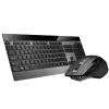Klaviatuur ja hiir Rapoo 9900m Office QWERTZ Must