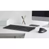 Klaviatuur ja hiir Rapoo 9900m Office QWERTZ Must