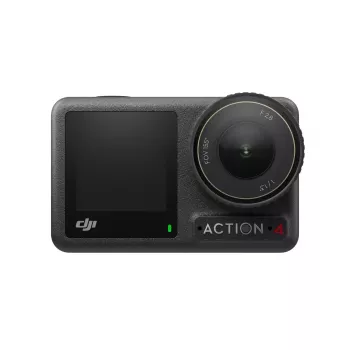 Action camera DJI Osmo Action 4 — 4K Ultra HD, CMOS sensor, 155° FOV, MicroSD up to 512 GB, veekindel 18 m, 145 g