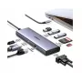 UGREEN 9in1 USB-C Multifunktsionaalne Dokkjaama Adapteri Jaotur