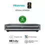 Hisense PX3 projektsiooniteleri ülilühike viskekaugusega projektor 2800 ANSI luumenit UHD 4K (3840x2160) must, tumehall