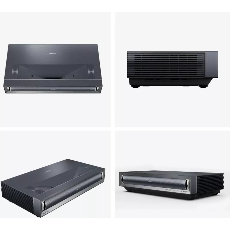 Hisense PX3 projektsiooniteleri ülilühike viskekaugusega projektor 2800 ANSI luumenit UHD 4K (3840x2160) must, tumehall