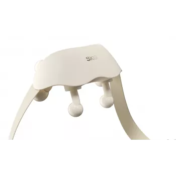 Kaela- ja õlamassažöör SKG HS500-2, aku 10 W, sisseehitatud aku, soojendus, 0,88 kg, valge