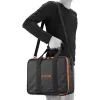Kaamerakere kott Godox CB-12 AD600Pro-le, flanell/nailon, must ja oranž, õlarihmaga
