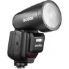 Videokaamera välklamp Godox V1Pro Must 1,5s taaskasutusaeg