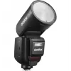 Videokaamera välklamp Godox V1Pro Must 1,5s taaskasutusaeg