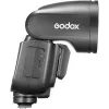 Videokaamera välklamp Godox V1Pro Must 1,5s taaskasutusaeg