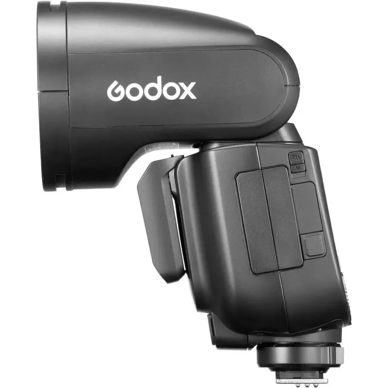 Videokaamera välklamp Godox V1Pro Must 1,5s taaskasutusaeg