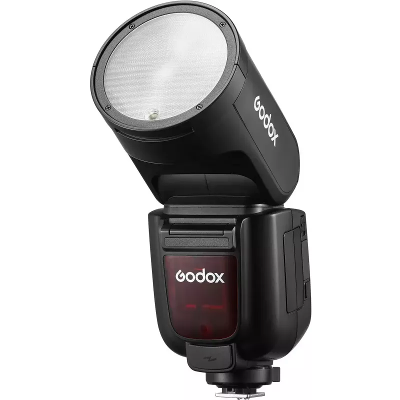 Videokaamera välklamp Godox V1Pro Must 1,5s taaskasutusaeg