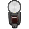 Videokaamera välklamp Godox V1Pro Must 1,5s taaskasutusaeg