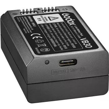 Kaamera välklamp Godox V1Pro 1,5 s taastumisaeg Akutoide Sony ühilduv