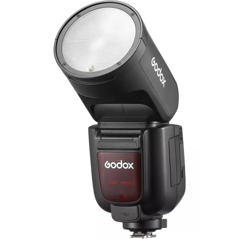 Kaamera välklamp Godox V1Pro 1,5 s taastumisaeg Akutoide Sony ühilduv