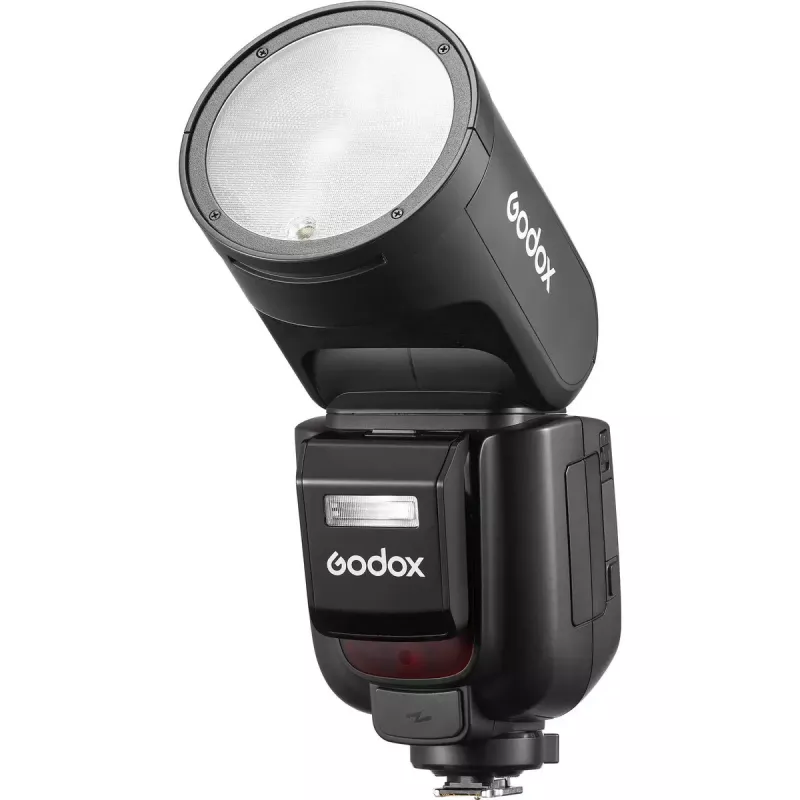 Kaamera välklamp Godox V1Pro 1,5 s taastumisaeg Akutoide Sony ühilduv