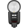 Kaamera välklamp Godox V1Pro 1,5 s taastumisaeg Akutoide Sony ühilduv