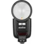 Kaamera välklamp Godox V1Pro 1,5 s taastumisaeg Akutoide Sony ühilduv