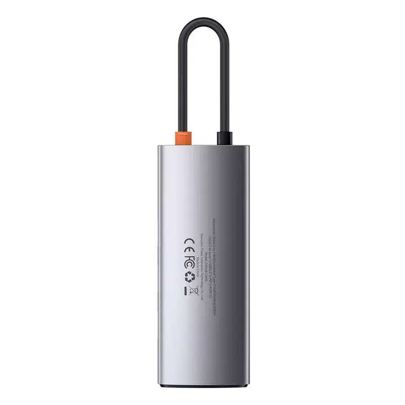 Baseus Metal Gleam USB 3.2 Gen 1 USB-C hall 100 W toiteedastus 4K Ultra HD