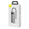Baseus Metal Gleam USB 3.2 Gen 1 USB-C hall 100 W toiteedastus 4K Ultra HD