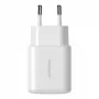 Toiteadapter Joyroom JR-TCF12 kahe pordiga 20W (USB-C x2) valge