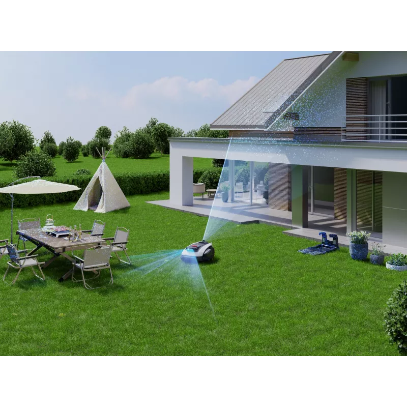 Ecovacs GOAT O1200 LiDAR PRO EL Roboti muruniiduk Aku Must, Valge