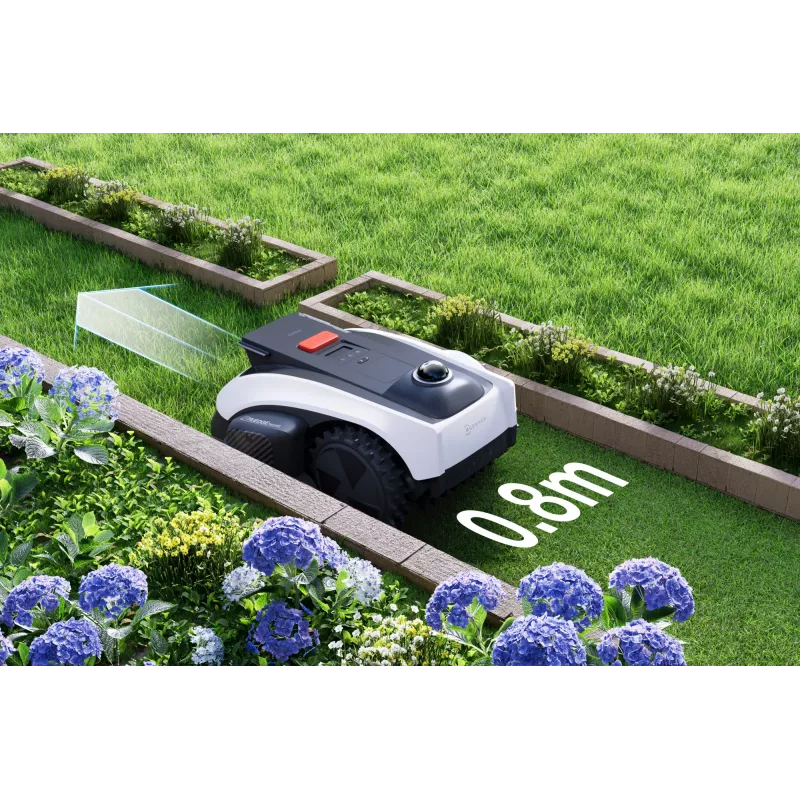 Ecovacs GOAT O1200 LiDAR PRO EL Roboti muruniiduk Aku Must, Valge