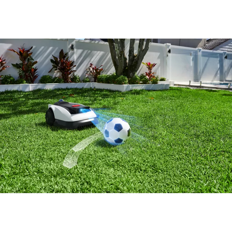 Ecovacs GOAT O1200 LiDAR PRO EL Roboti muruniiduk Aku Must, Valge