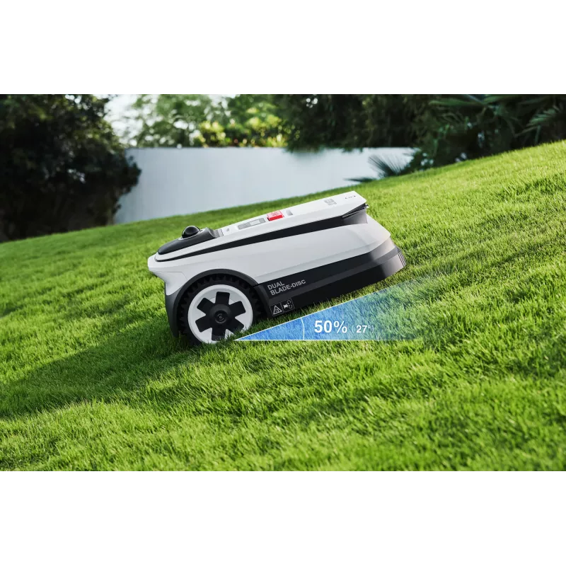 Ecovacs GOAT A1600 LiDAR PRO EU robootiline muruniiduk aku Must, Valge