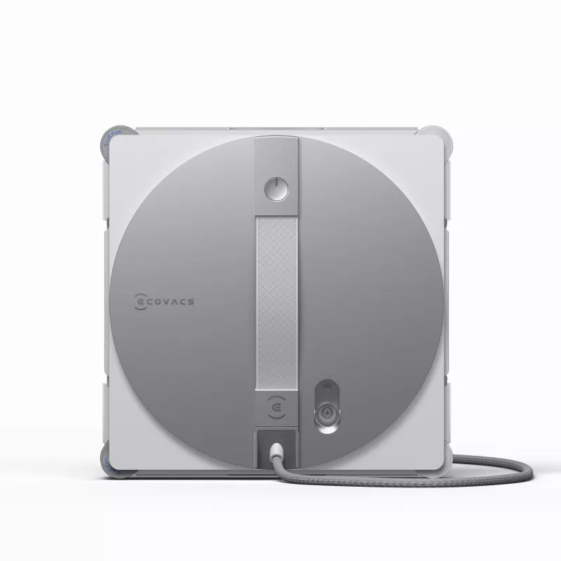 Akna puhastamise robot Ecovacs WINBOT W3 OMNI, aku 4500 mAh, 270×270×76 mm, hõbe/valge