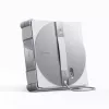 Akna puhastamise robot Ecovacs WINBOT W3 OMNI, aku 4500 mAh, 270×270×76 mm, hõbe/valge