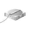 Akna puhastamise robot Ecovacs WINBOT W3 OMNI, aku 4500 mAh, 270×270×76 mm, hõbe/valge