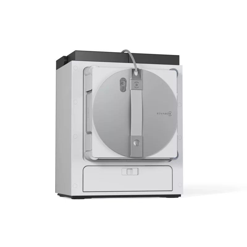 Akna puhastamise robot Ecovacs WINBOT W3 OMNI, aku 4500 mAh, 270×270×76 mm, hõbe/valge
