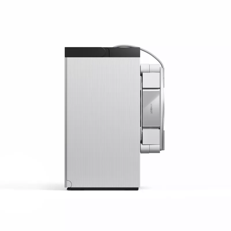 Akna puhastamise robot Ecovacs WINBOT W3 OMNI, aku 4500 mAh, 270×270×76 mm, hõbe/valge