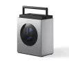 Akna puhastamise robot Ecovacs WINBOT W3 OMNI, aku 4500 mAh, 270×270×76 mm, hõbe/valge