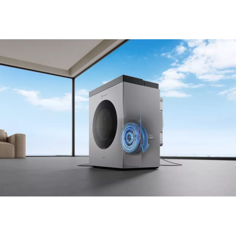 Akna puhastamise robot Ecovacs WINBOT W3 OMNI, aku 4500 mAh, 270×270×76 mm, hõbe/valge