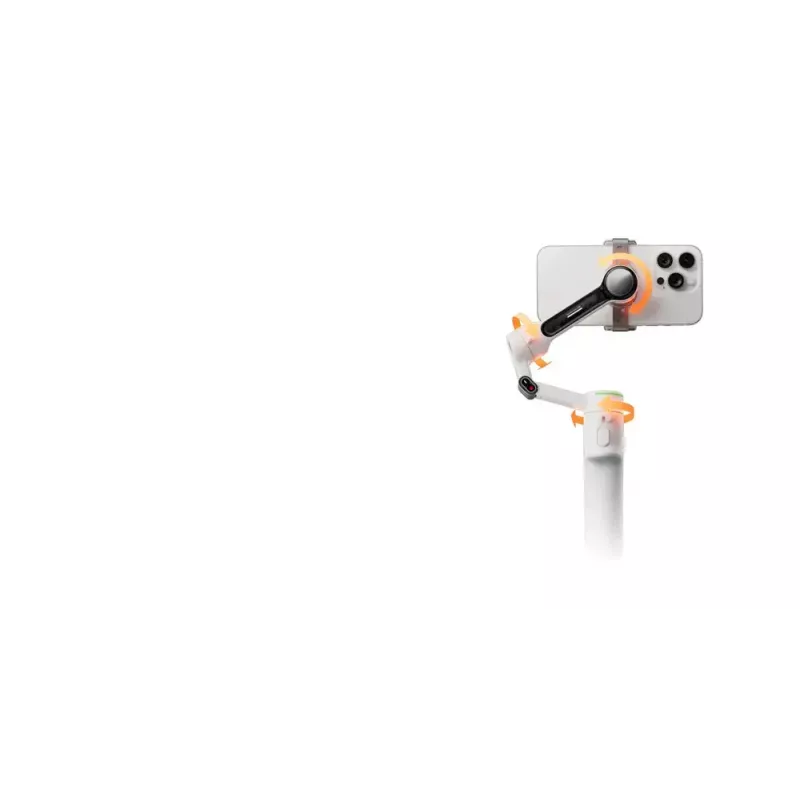 Nutitelefoni kaamera stabilisaator Insta360 Flow 2 Pro Creator Bundle 360° pöörlemine
