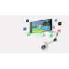 Nutitelefoni kaamera stabilisaator Insta360 Flow 2 Pro Creator Bundle 360° pöörlemine