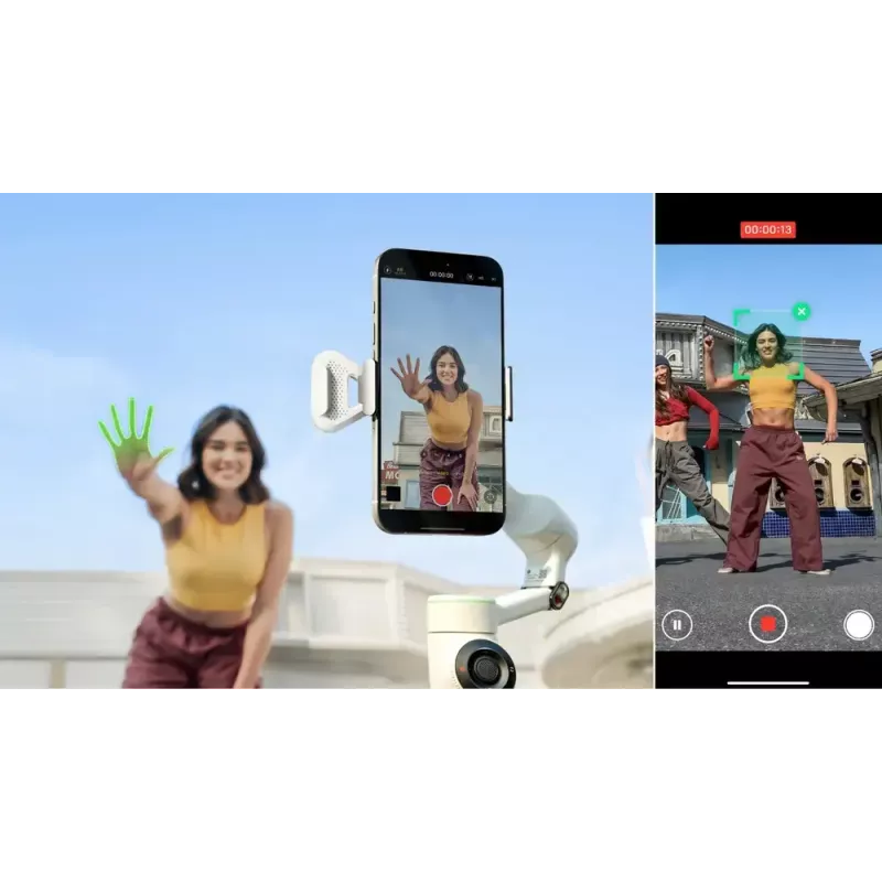 Nutitelefoni kaamera stabilisaator Insta360 Flow 2 Pro Creator Bundle 360° pöörlemine