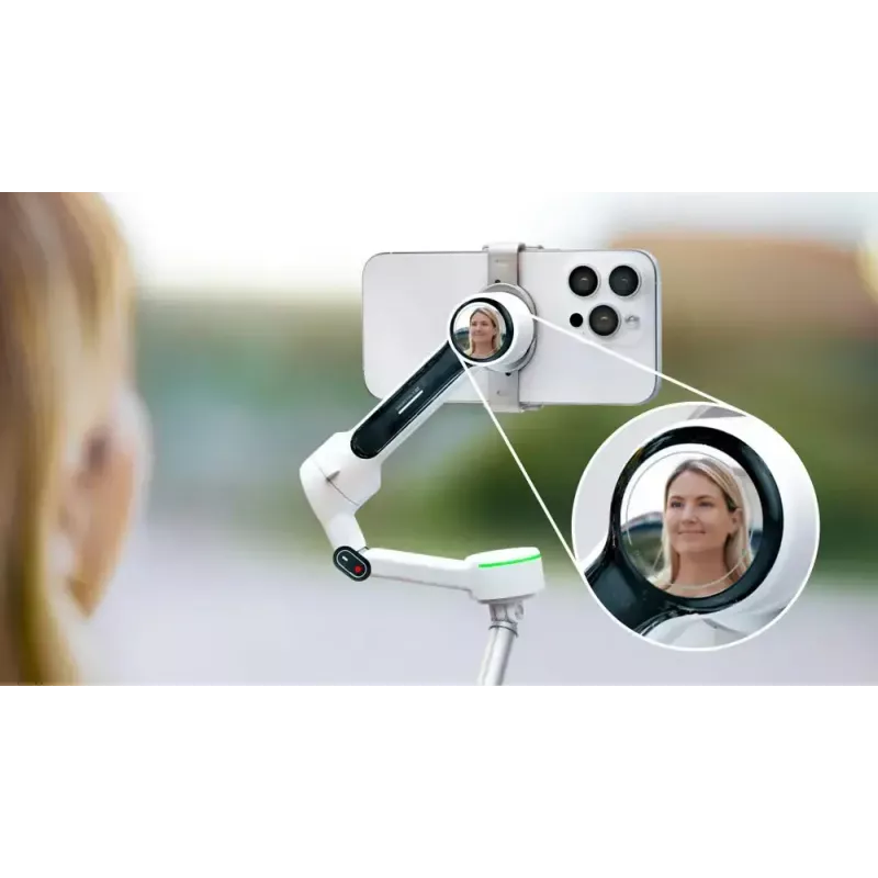 Nutitelefoni kaamera stabilisaator Insta360 Flow 2 Pro Creator Bundle 360° pöörlemine