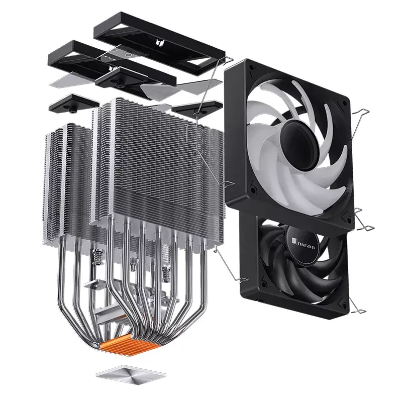 Fan Jonsbo CR-3000 ARGB 12 cm 600-1500 p/min 22-32 dB Must