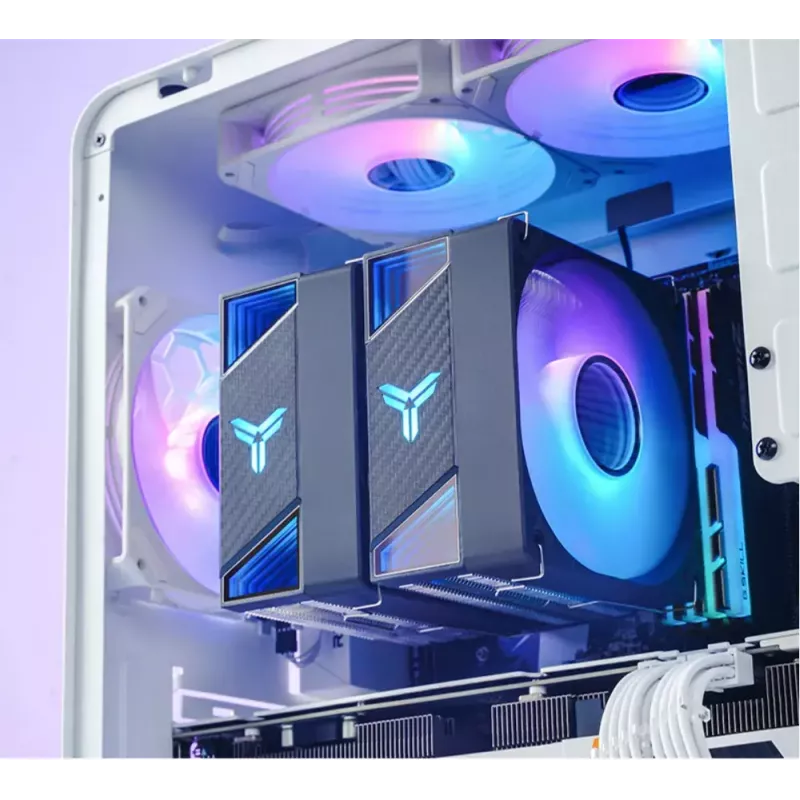 Fan Jonsbo CR-3000 ARGB 12 cm 600-1500 p/min 22-32 dB Must