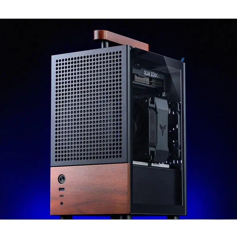 PC Case Jonsbo T6, Mini-Tower, Mini-ITX, Must